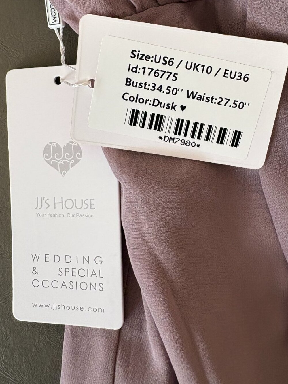 NWT Bridesmaid Dress | JJ House Brand | US Size 6 - Picture 8 of 9